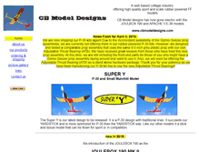 Tablet Screenshot of cbmodeldesigns.com